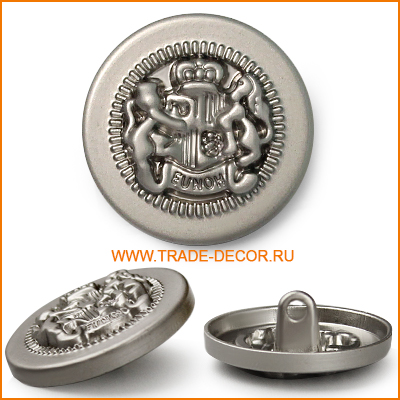 ГУБ12825 матовое серебро на ножке металл